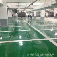 鹰潭市停车场地坪漆施工、停车场用环氧树脂薄涂地坪漆