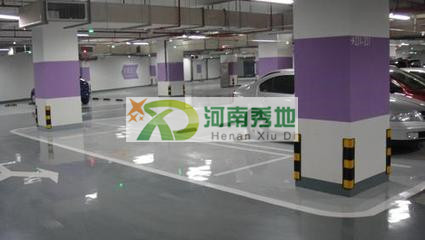 忻州地下停车场环氧地坪,车库防滑坡道地坪漆,施工公司