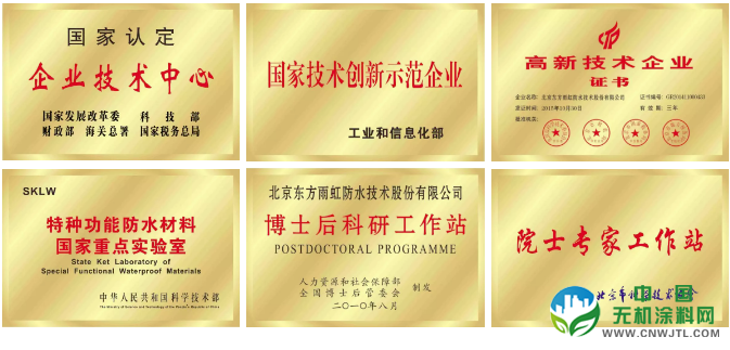 芜湖东方雨虹获评“安徽省企业技术中心”称号 涂料在线,coatingol.com